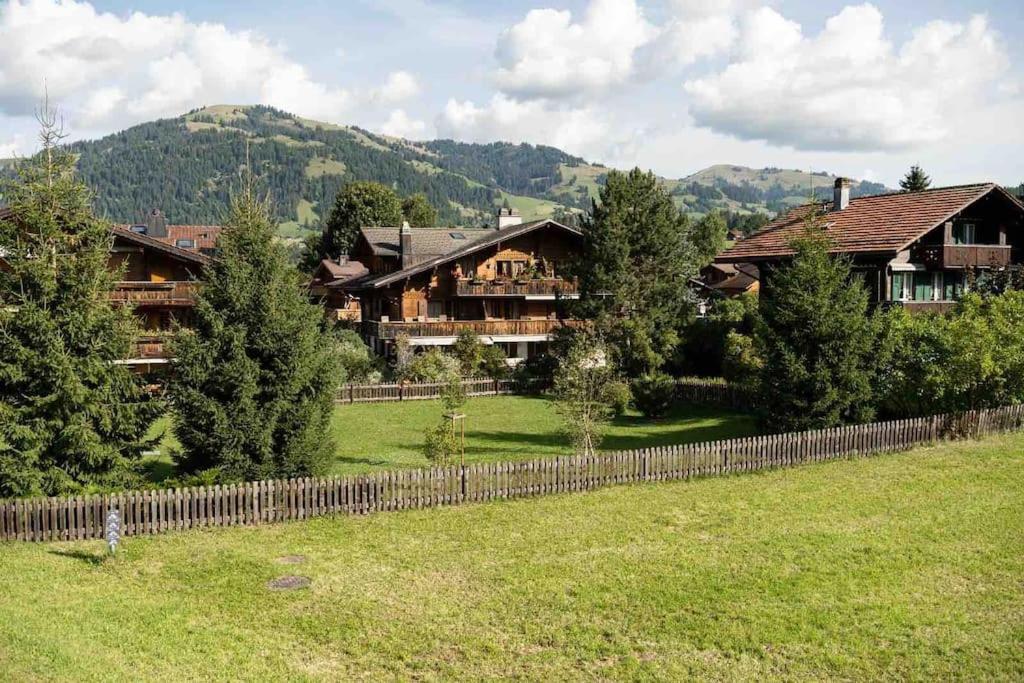 Cozy Place In Gstaad Center Экстерьер фото