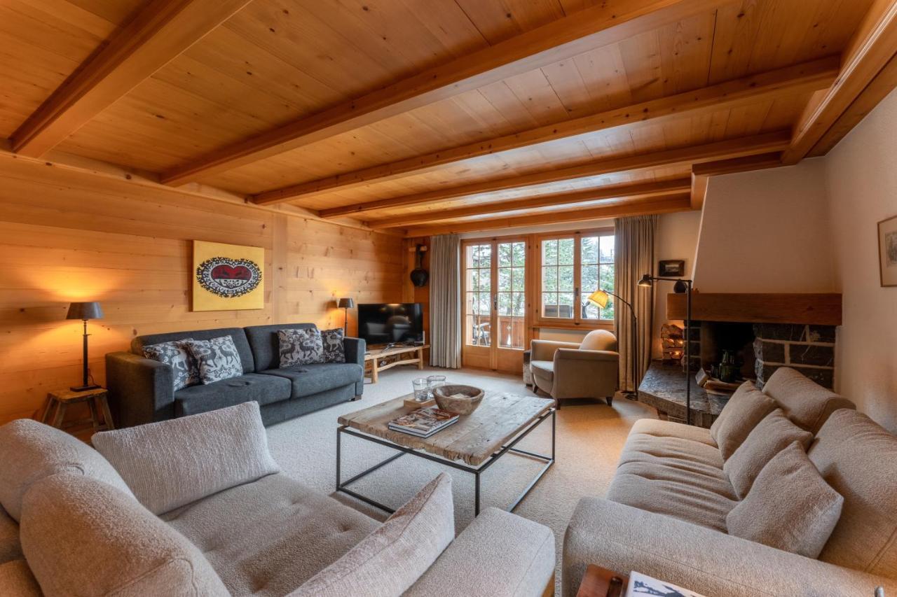 Cozy Place In Gstaad Center Экстерьер фото