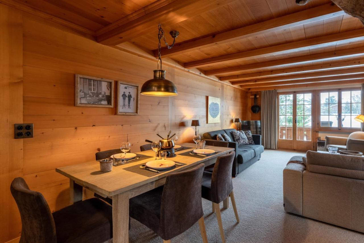 Cozy Place In Gstaad Center Экстерьер фото