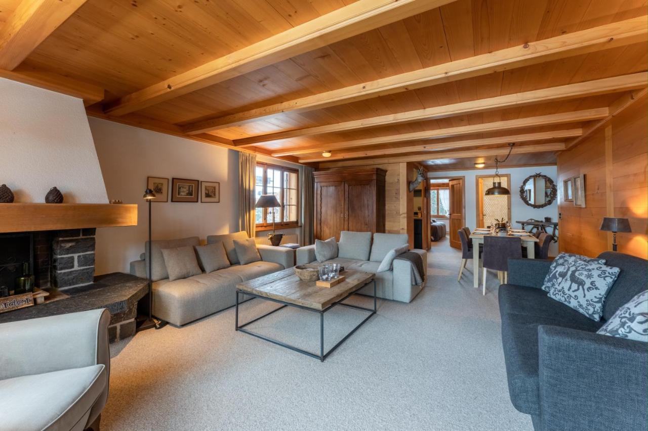 Cozy Place In Gstaad Center Экстерьер фото